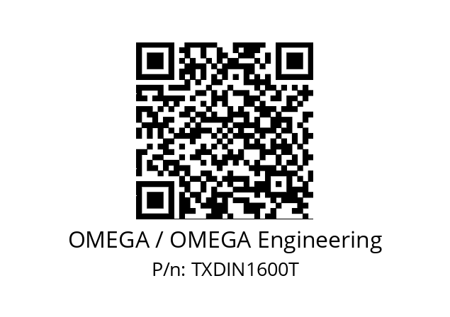   OMEGA / OMEGA Engineering TXDIN1600T