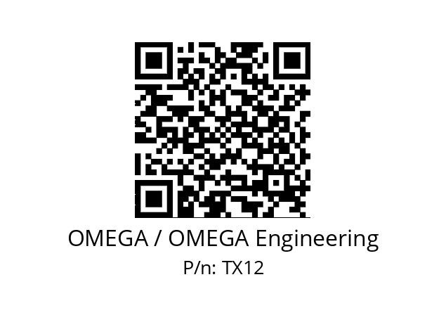   OMEGA / OMEGA Engineering TX12