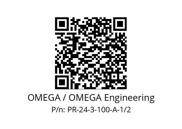   OMEGA / OMEGA Engineering PR-24-3-100-A-1/2