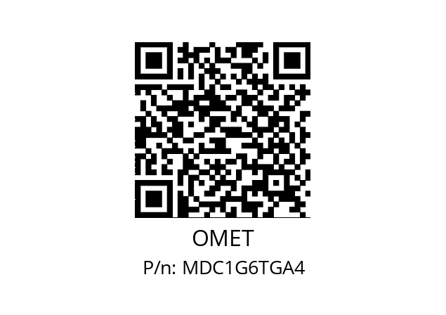   OMET MDC1G6TGA4