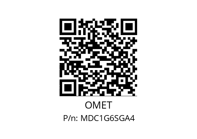   OMET MDC1G6SGA4