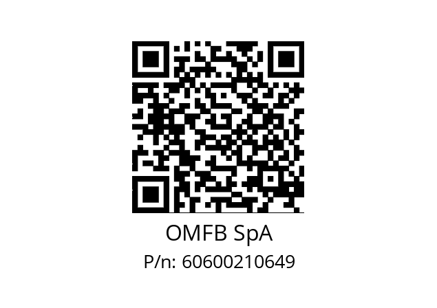   OMFB SpA 60600210649