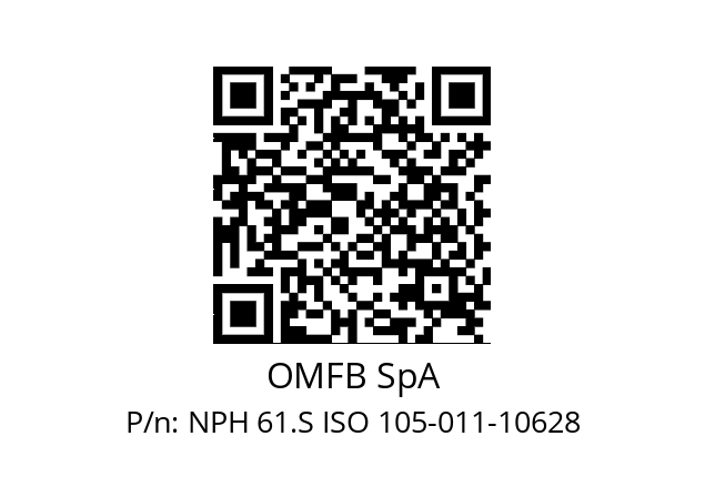   OMFB SpA NPH 61.S ISO 105-011-10628