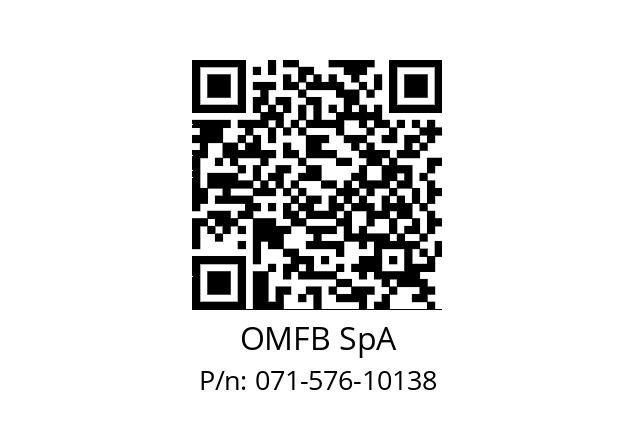   OMFB SpA 071-576-10138