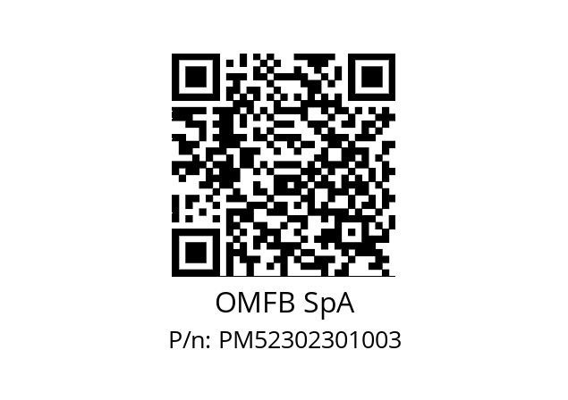   OMFB SpA PM52302301003