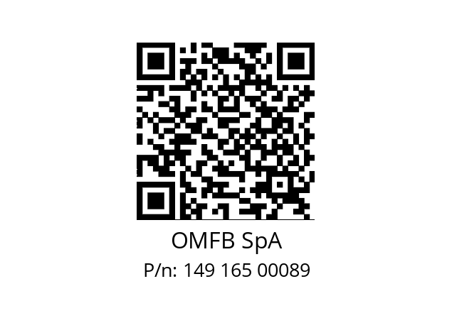   OMFB SpA 149 165 00089