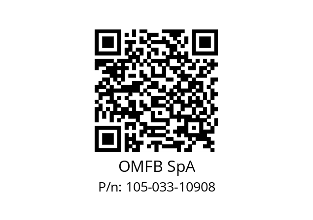   OMFB SpA 105-033-10908