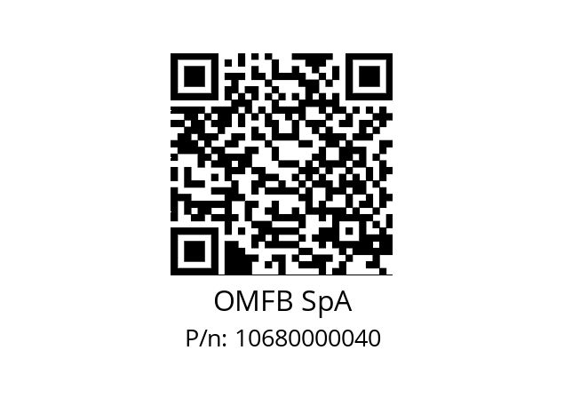   OMFB SpA 10680000040