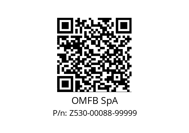   OMFB SpA Z530-00088-99999