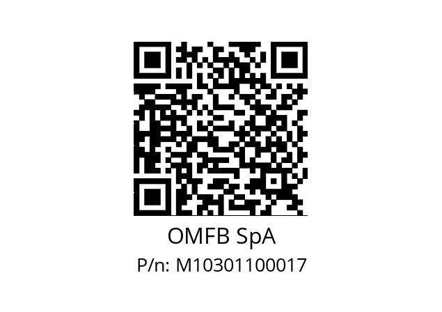   OMFB SpA M10301100017