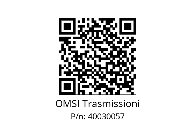   OMSI Trasmissioni 40030057