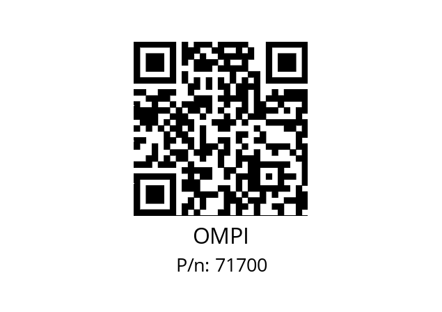   OMPI 71700