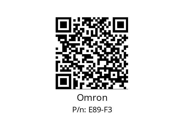   Omron E89-F3