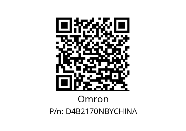   Omron D4B2170NBYCHINA