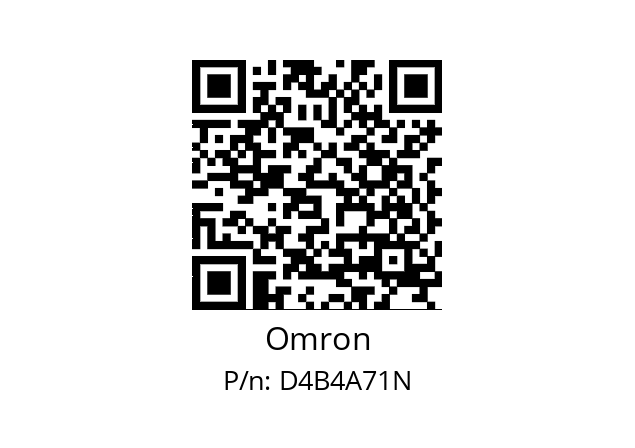   Omron D4B4A71N