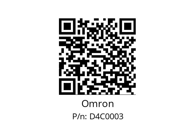   Omron D4C0003