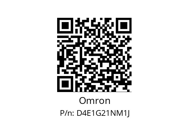   Omron D4E1G21NM1J