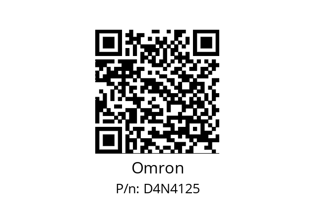   Omron D4N4125