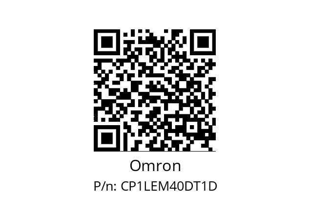   Omron CP1LEM40DT1D