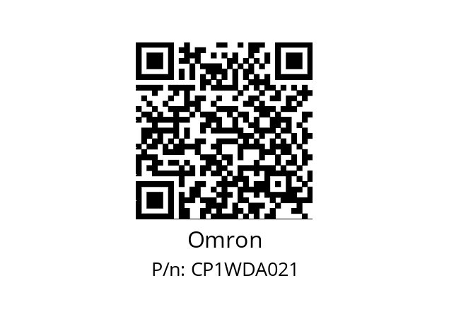   Omron CP1WDA021