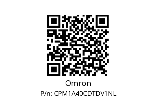   Omron CPM1A40CDTDV1NL