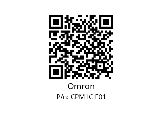   Omron CPM1CIF01