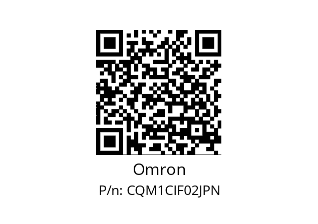   Omron CQM1CIF02JPN