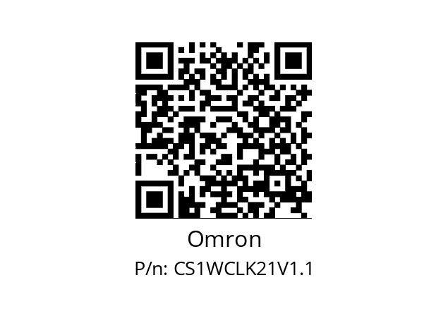   Omron CS1WCLK21V1.1