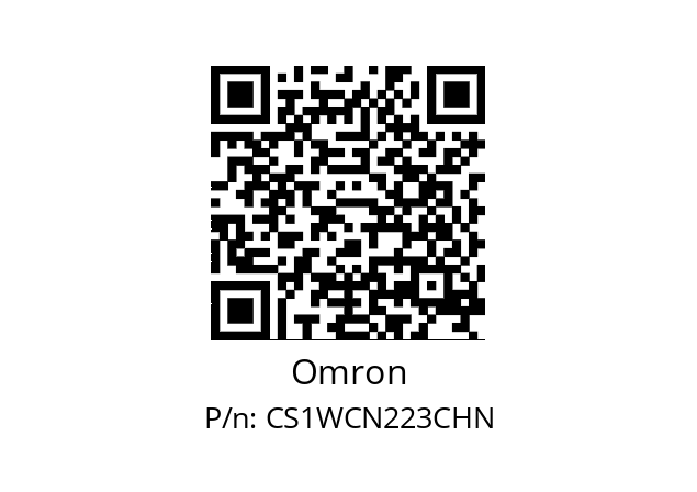   Omron CS1WCN223CHN