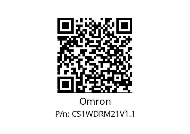   Omron CS1WDRM21V1.1