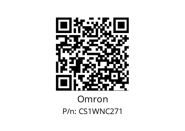   Omron CS1WNC271