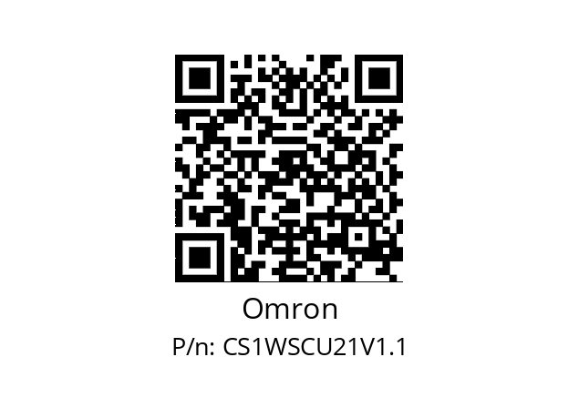   Omron CS1WSCU21V1.1