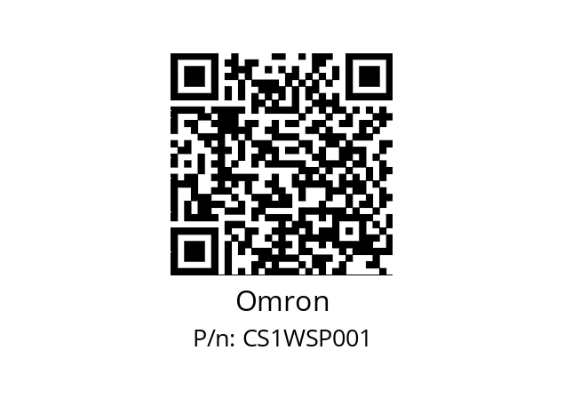   Omron CS1WSP001