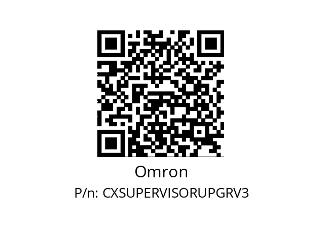   Omron CXSUPERVISORUPGRV3