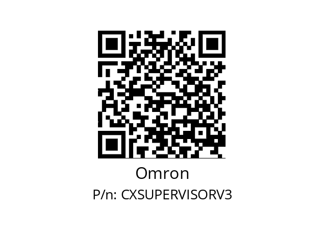   Omron CXSUPERVISORV3