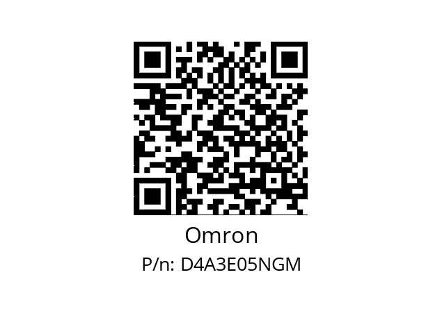   Omron D4A3E05NGM