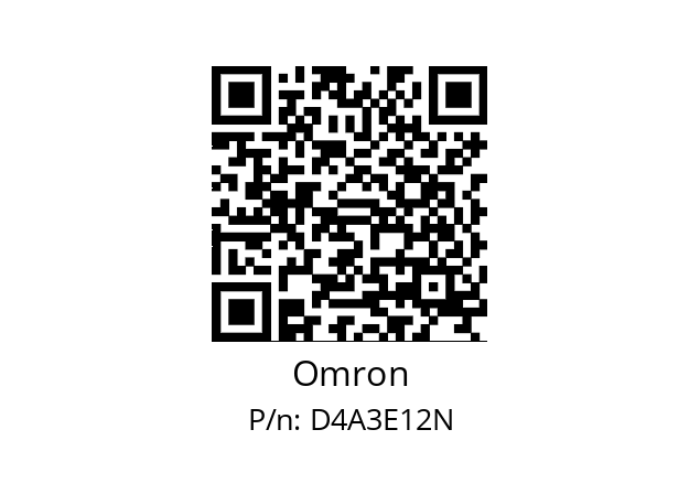   Omron D4A3E12N