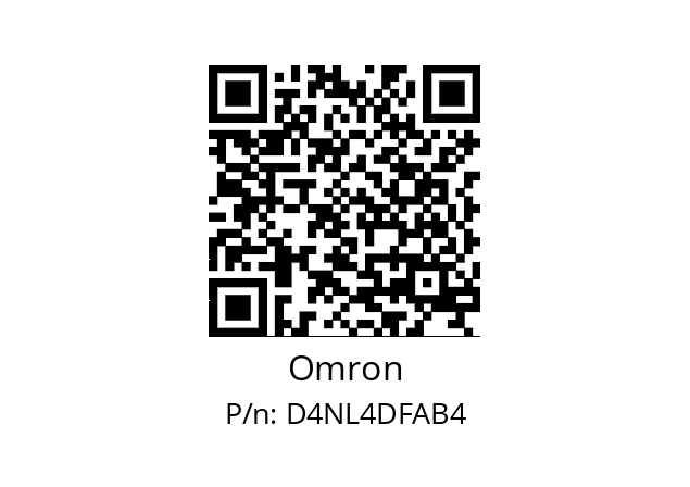   Omron D4NL4DFAB4