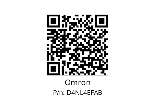   Omron D4NL4EFAB