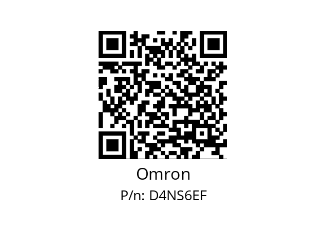   Omron D4NS6EF