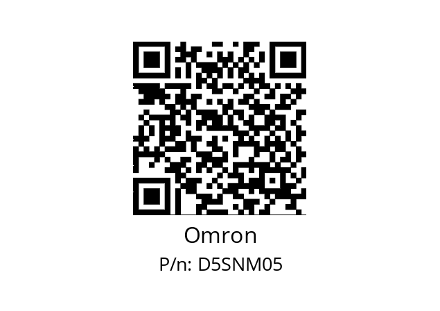   Omron D5SNM05