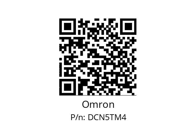   Omron DCN5TM4