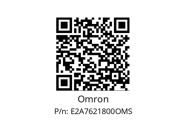   Omron E2A7621800OMS