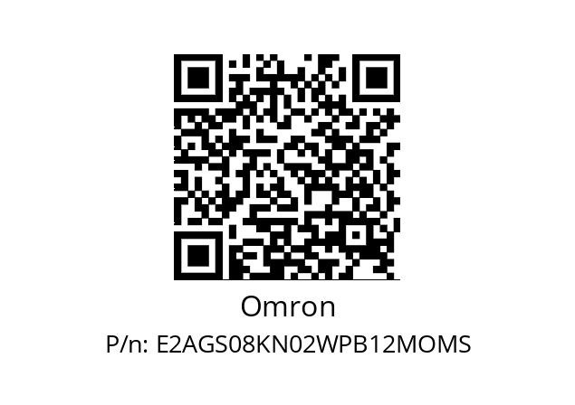   Omron E2AGS08KN02WPB12MOMS