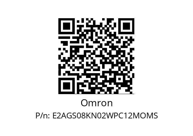   Omron E2AGS08KN02WPC12MOMS