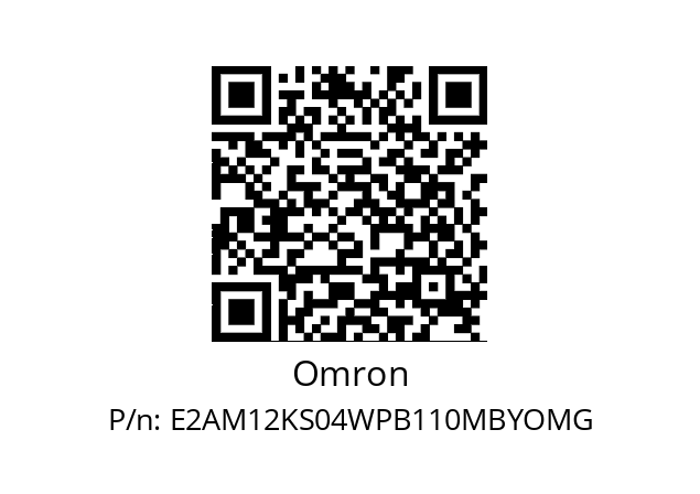   Omron E2AM12KS04WPB110MBYOMG