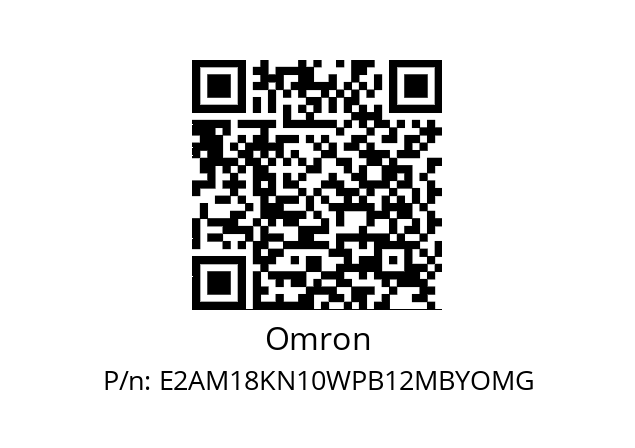   Omron E2AM18KN10WPB12MBYOMG