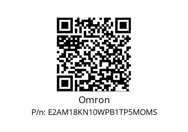   Omron E2AM18KN10WPB1TP5MOMS