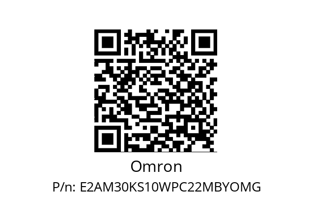   Omron E2AM30KS10WPC22MBYOMG