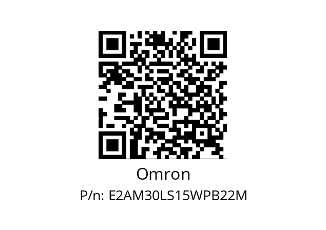   Omron E2AM30LS15WPB22M